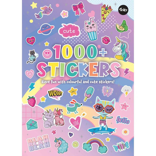 STICKERSBOG 1000+ STICKERS