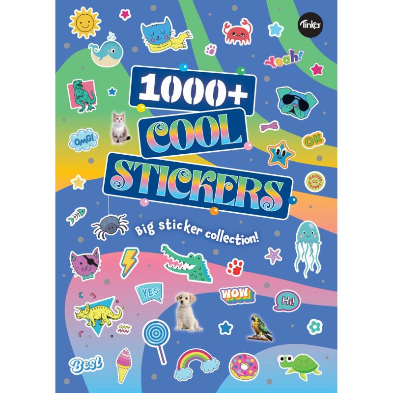 STICKERSBOG 1000+ COOL STICKERS