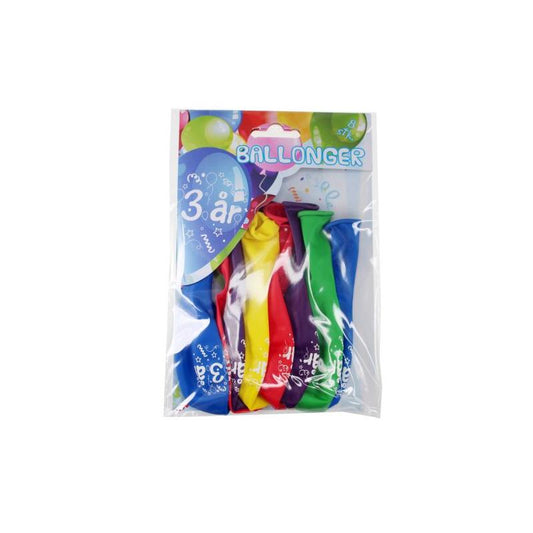 Latex balloner 3 år