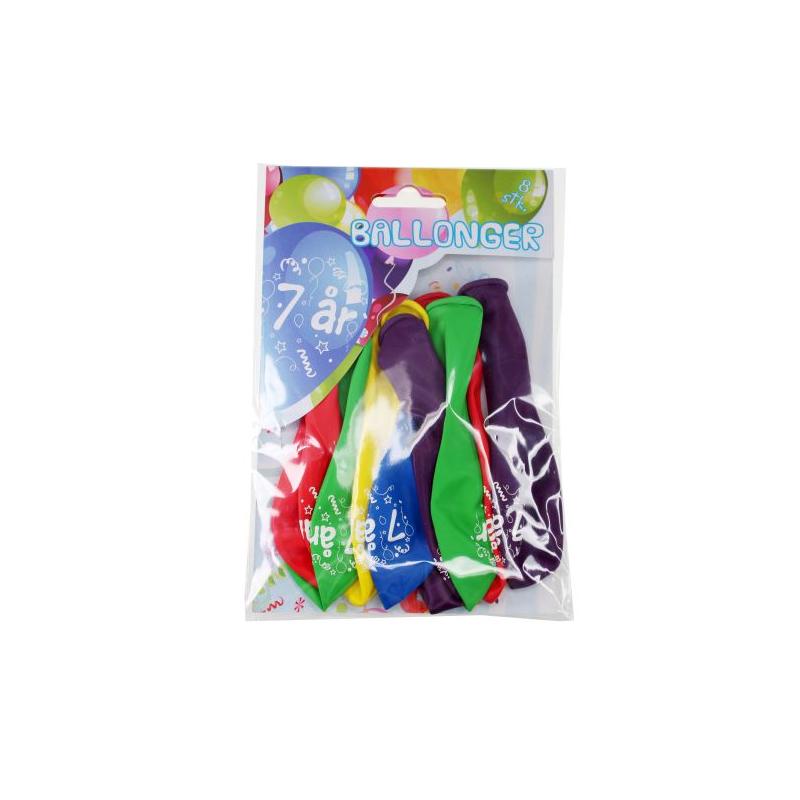 Latex balloner 7 år