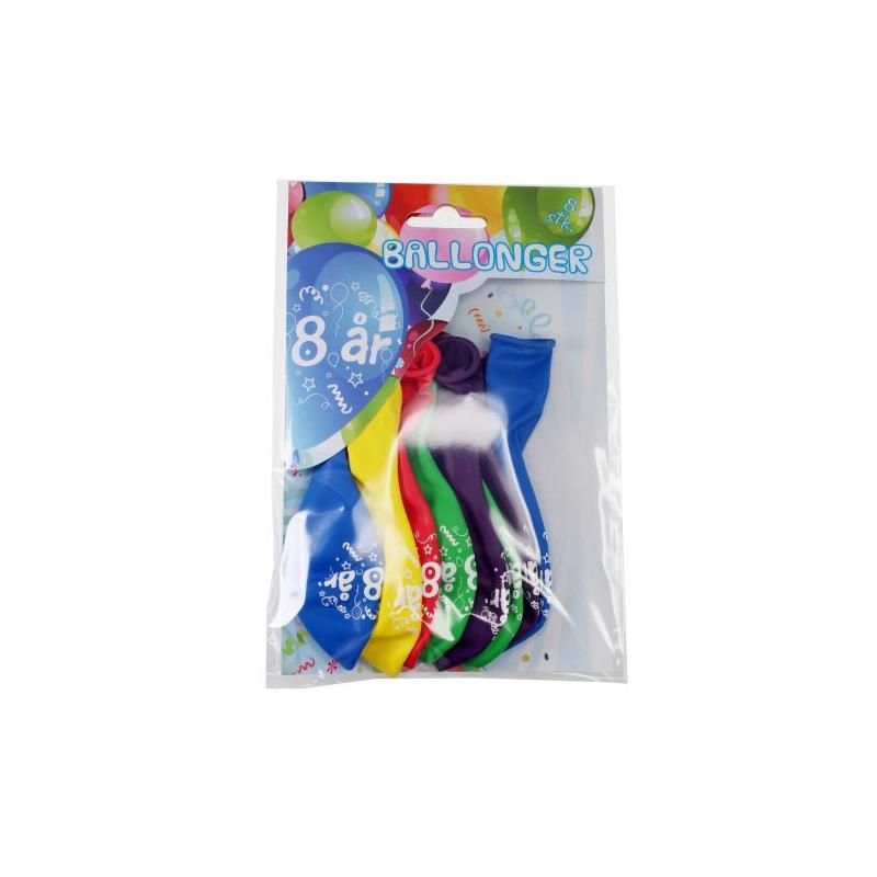 Latex balloner 8 år