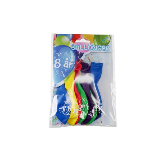 Latex balloner 8 år