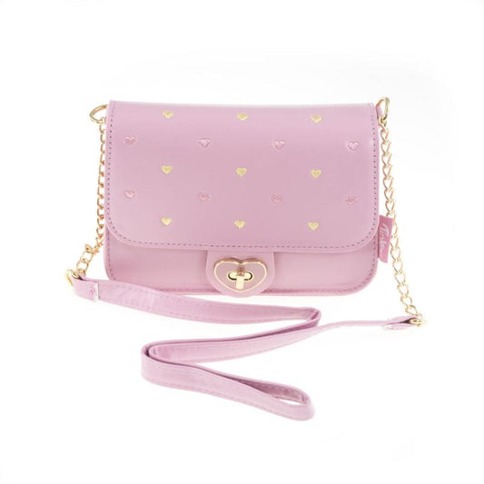 TASKE ROSA M/HJERTER TINKA PRETTY PURSE