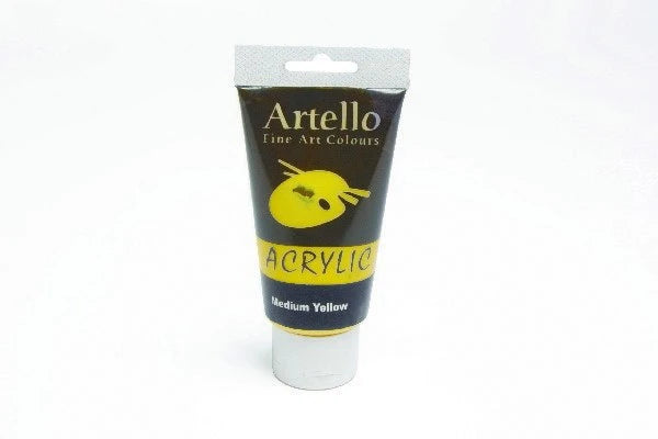 Akryl maling 75ml Yellow Mid