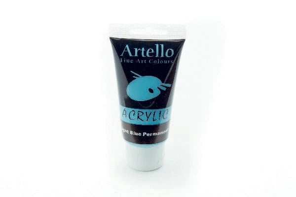 Akryl maling 75ml light Blue Permanent