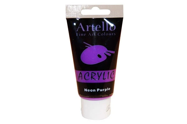 Akryl maling 75ml Neon Purple