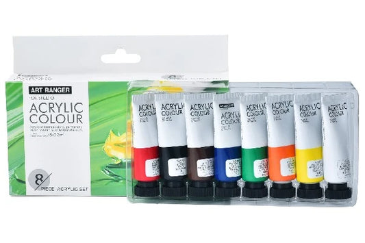 Art Ranger Akrylmaling sæt 8stk. 22ml standard