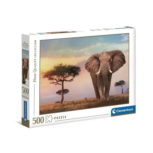 Puslespil 500 Pcs High Quality Collection African Sunset