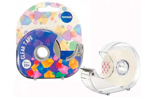 Tape 19*33M m. dispencer.