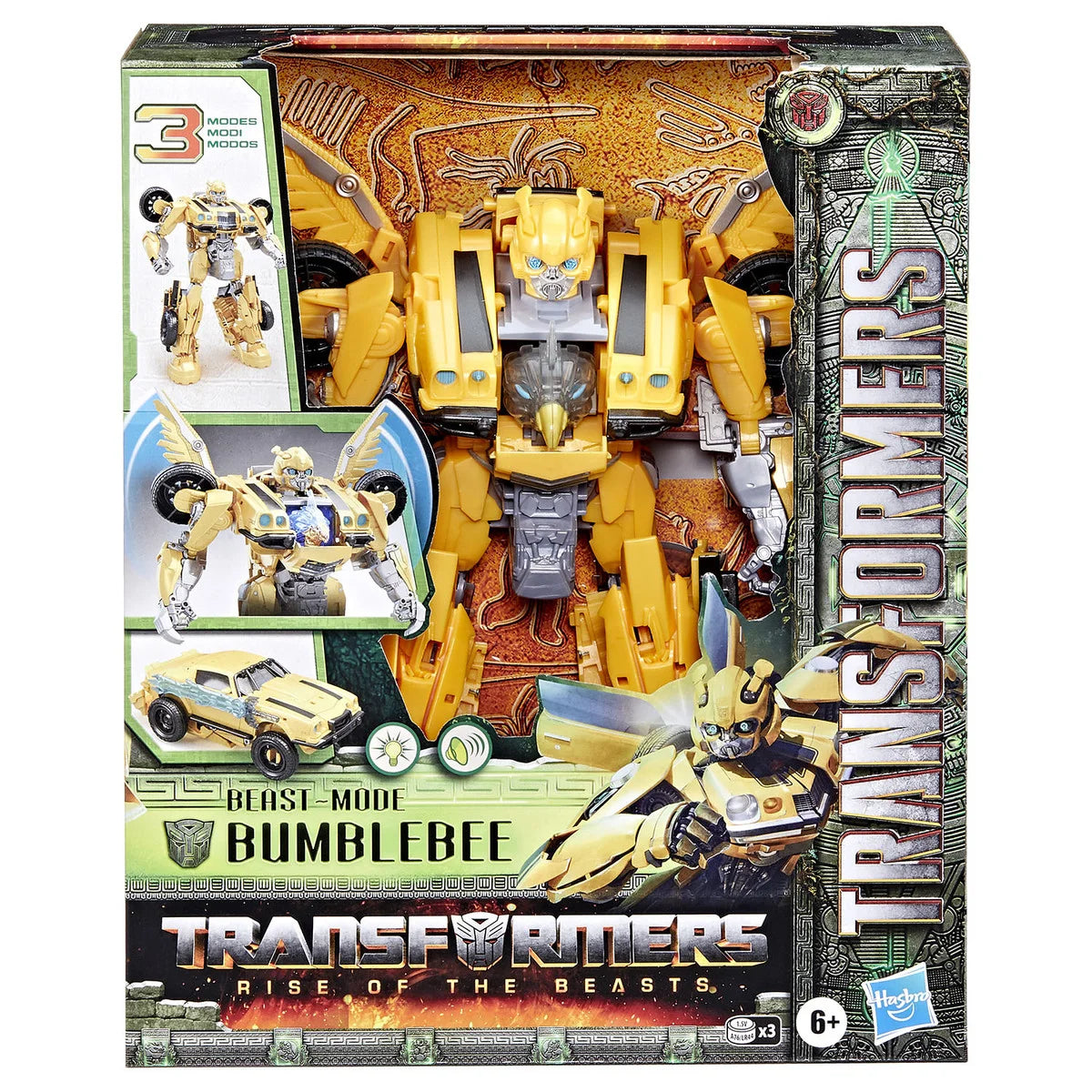 TRANSFORMERS  Beast-Mode Bumblebee Action Figure