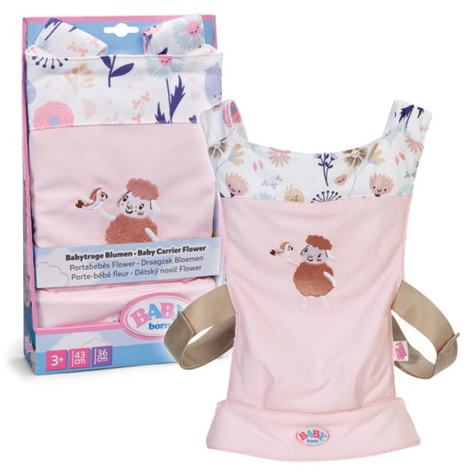 BABY born Babybæresele Blomstret