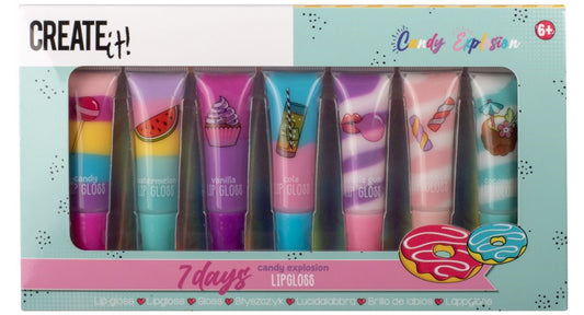 Create It Lipgloss 7 Days Candy Explosion