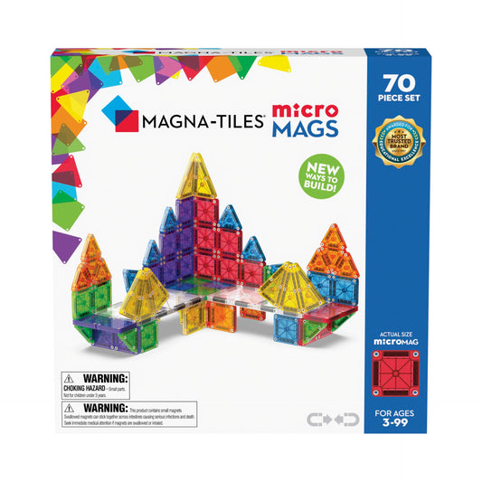 MAGNA-TILES microMAGS 70pcs