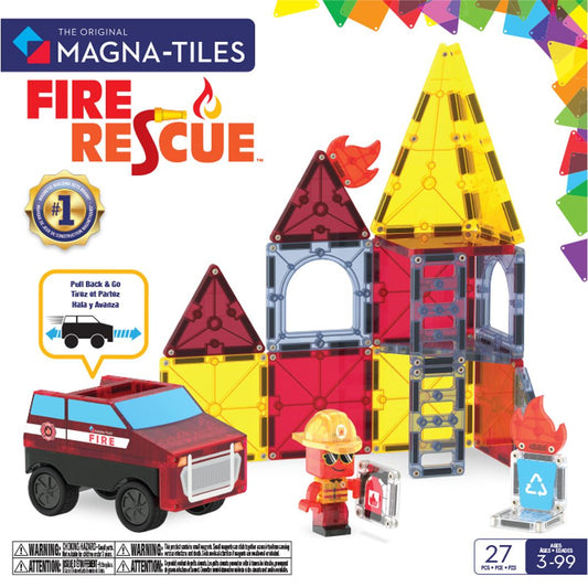 MAGNA-TILES – Fire Rescue (27 dele)