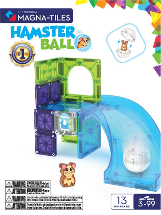 MAGNA-TILES® Hamsterlegeplads – 13 dele