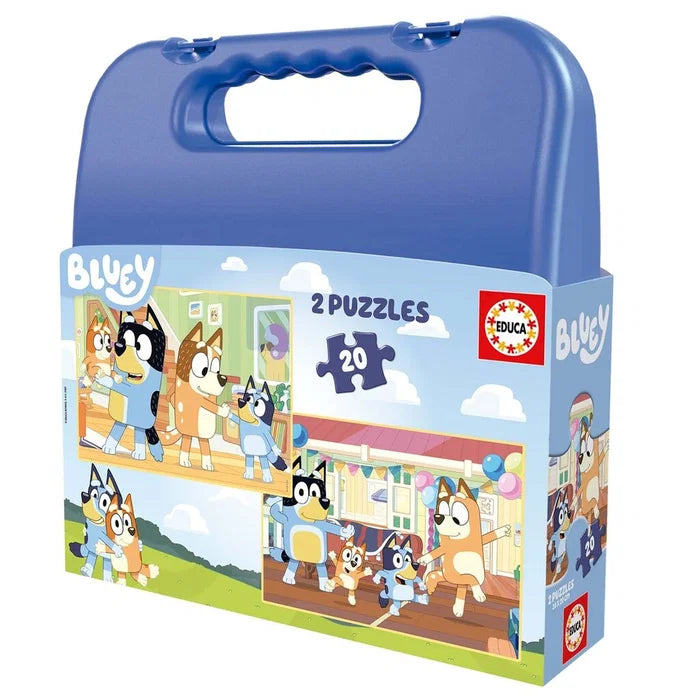 Educa 2X20 Bluey Case Puzzle