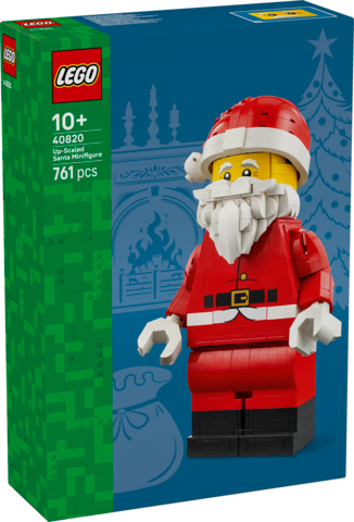 LEGO  Opskaleret minifigur af julemand 40820