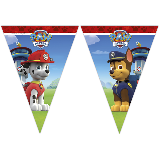 Banner med Paw Patrol