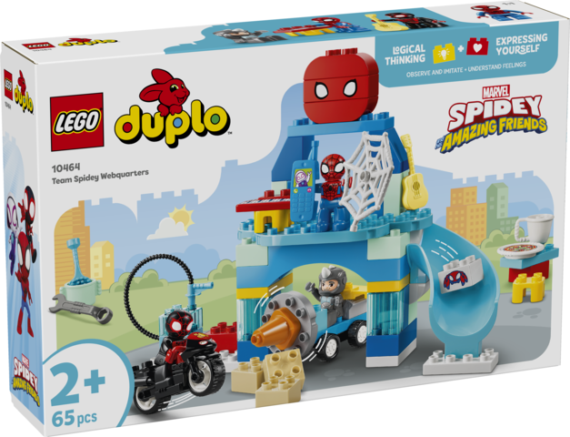 LEGO Team Spideys hovedkvarter 10464