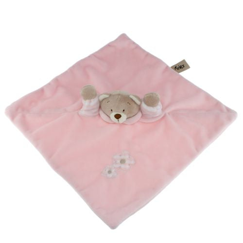 SUTTEKLUD 30X30 CM BAMSE ROSA TINKA BABY