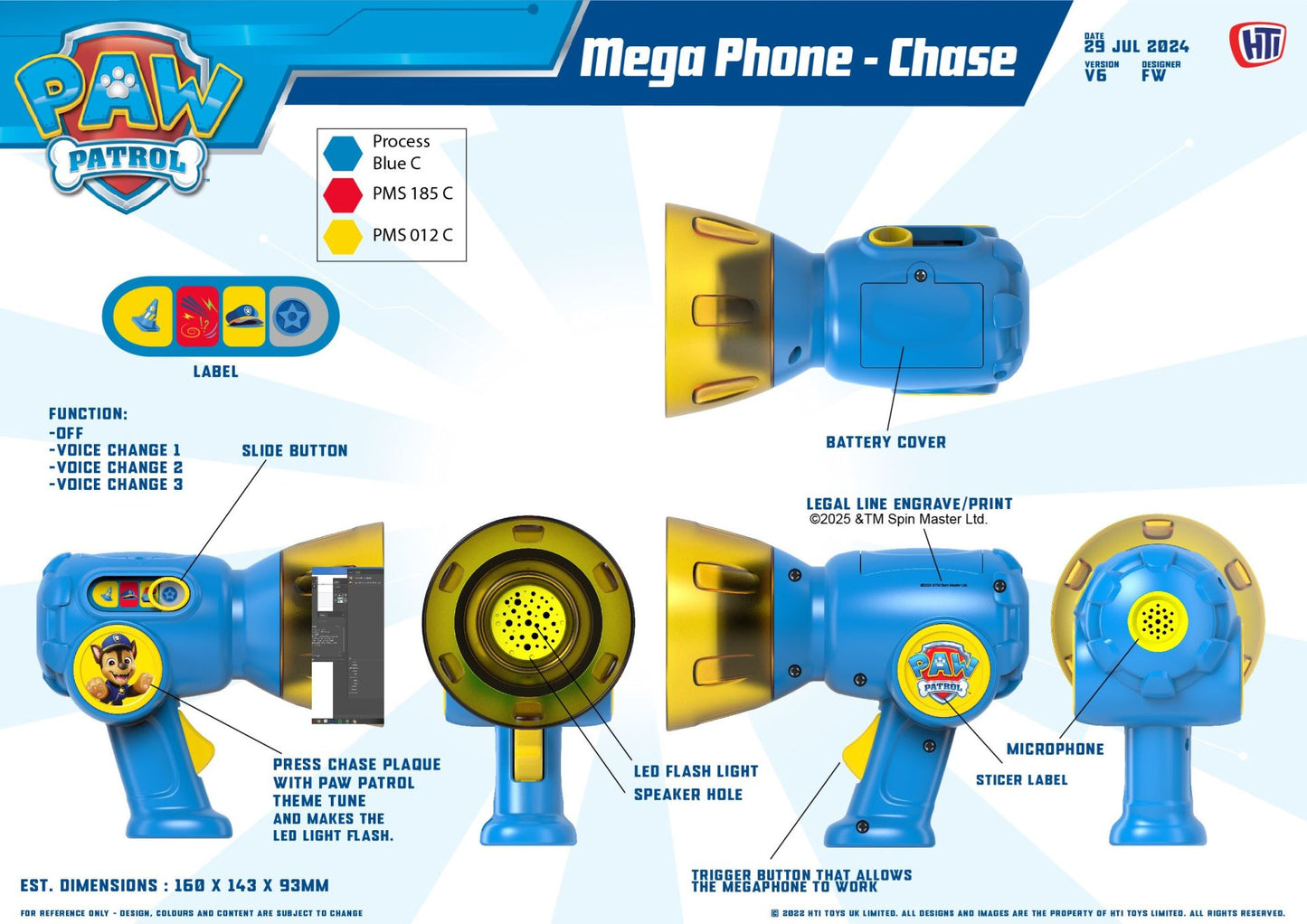 Paw Patrol Megafon