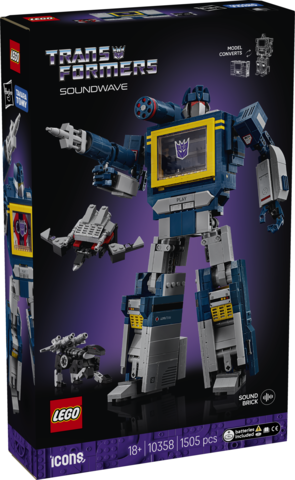 LEGO Transformers: Soundwave 10358
