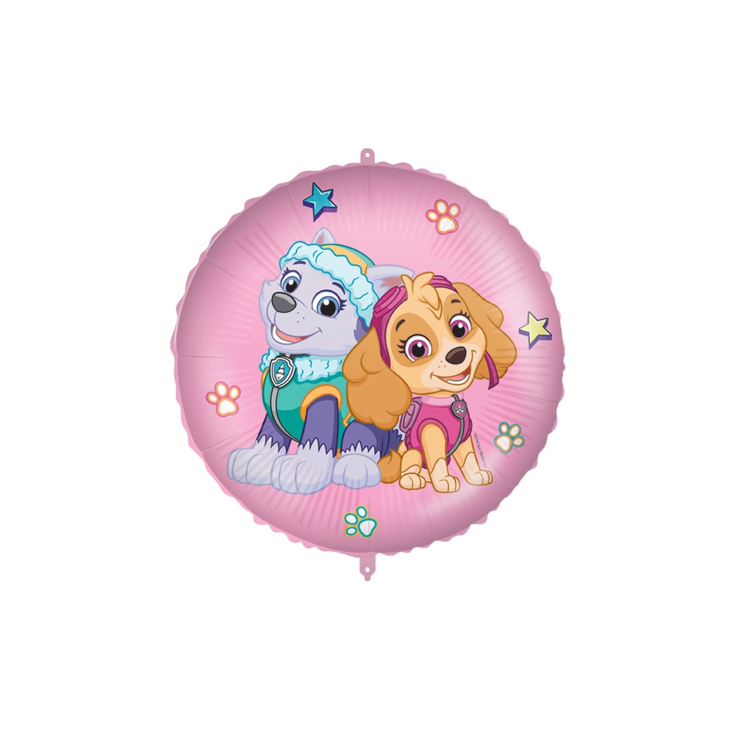 Folieballon med Sky og Everest fra Paw Patrol