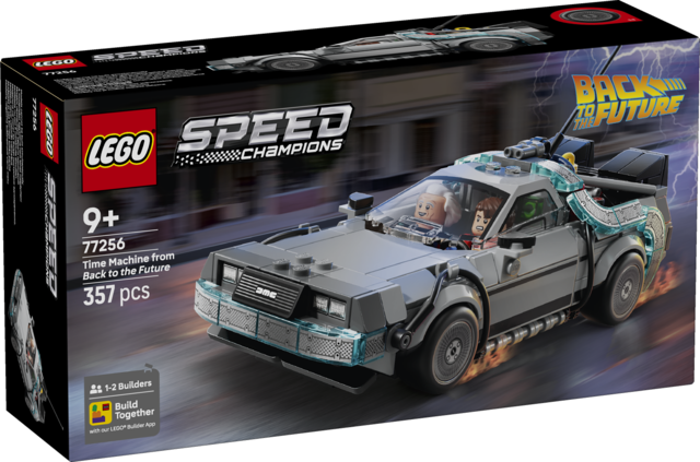 LEGO Speed Tidsmaskinen fra Tilbage til fremtiden 77256