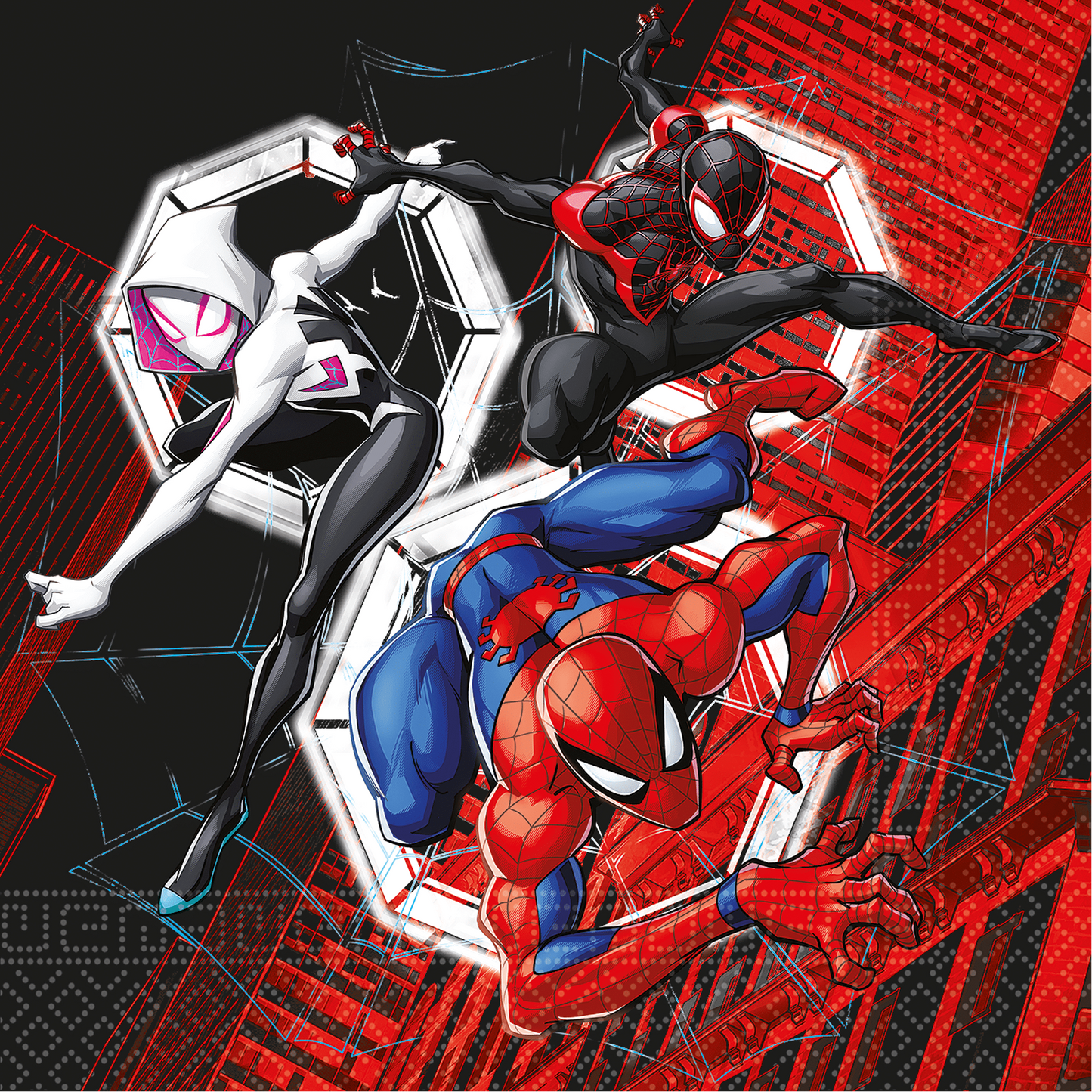 Spiderman servietter