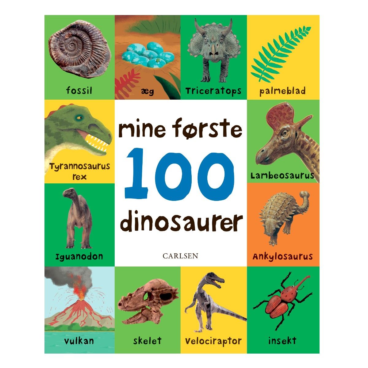 Carlsen bøger Mine første 100 dinosaurer