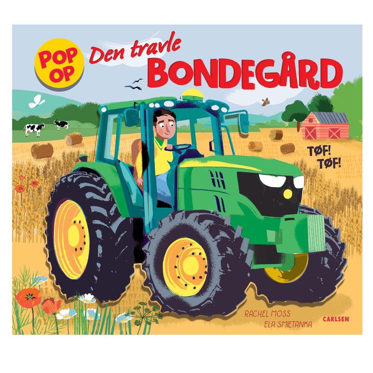Carlsen bøger Den travle bondegård - pop op