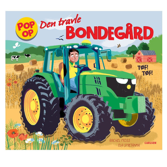 Carlsen bøger Den travle bondegård - pop op