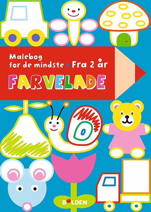 Farvelade – malebog for de mindste (fra 2 år)
