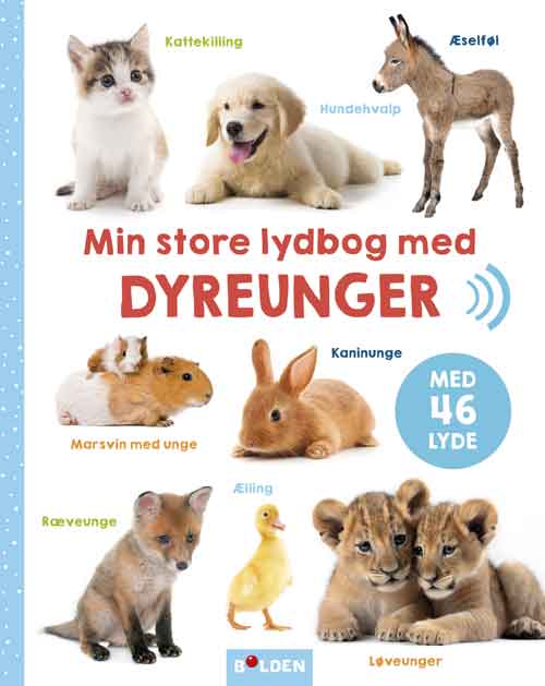 Min store lydbog med dyreunger