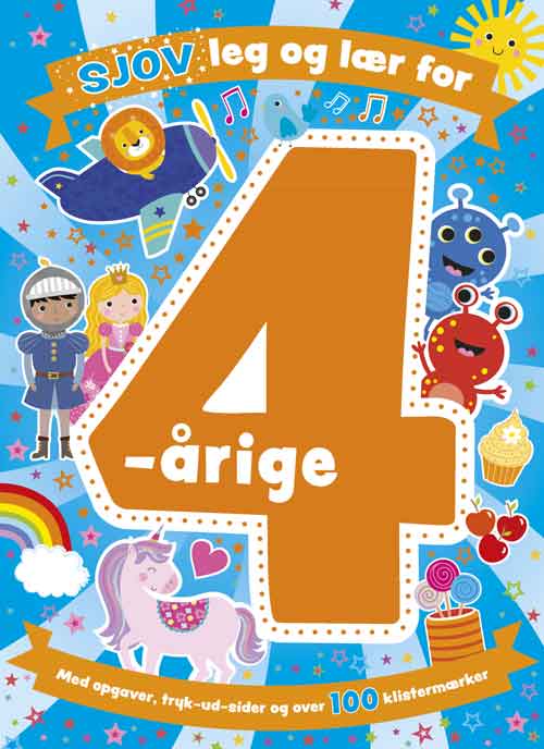 Sjov leg og lær for 4-årige