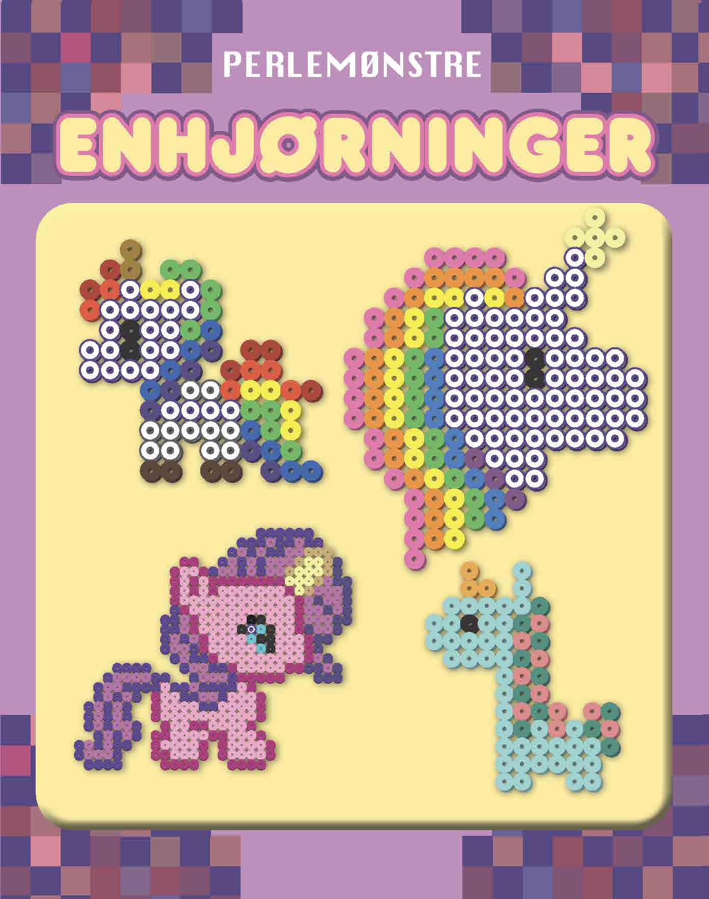 Perlemønstre: Enhjørninger