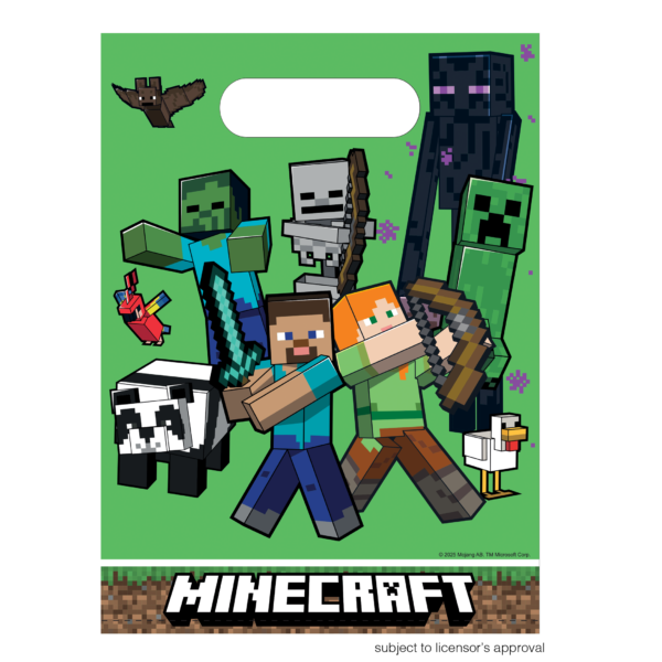 Minecraft slikposer 6 stk