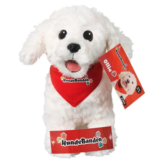 DR Hundebanden Ollie, Plys 26 Cm