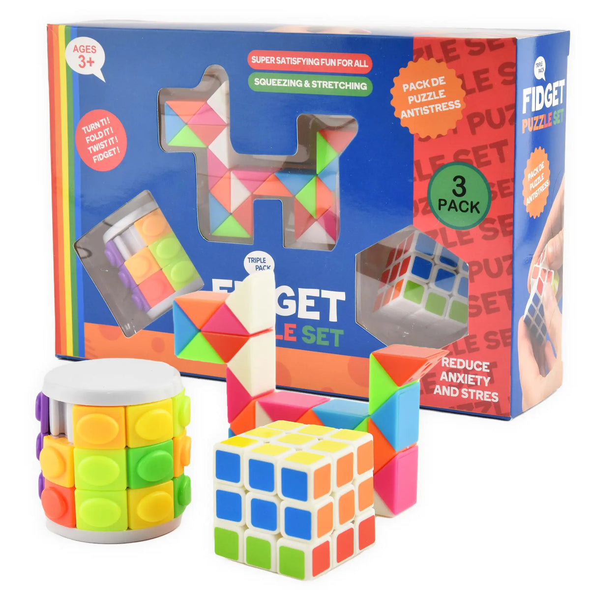 FIDGET TOY SET 3pcs