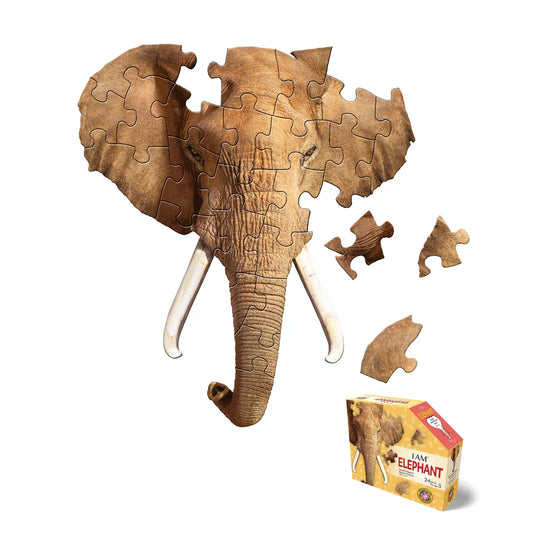 I Am Elephant Puslespil 24 Brikker