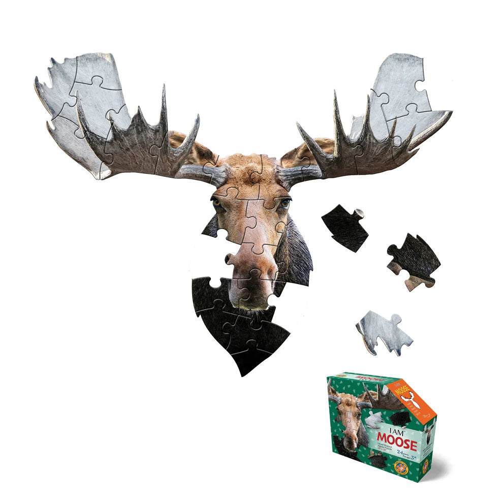 I Am Moose Puslespil 24 Brikker