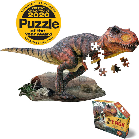 I Am T-Rex Puslespil 100 Brikker