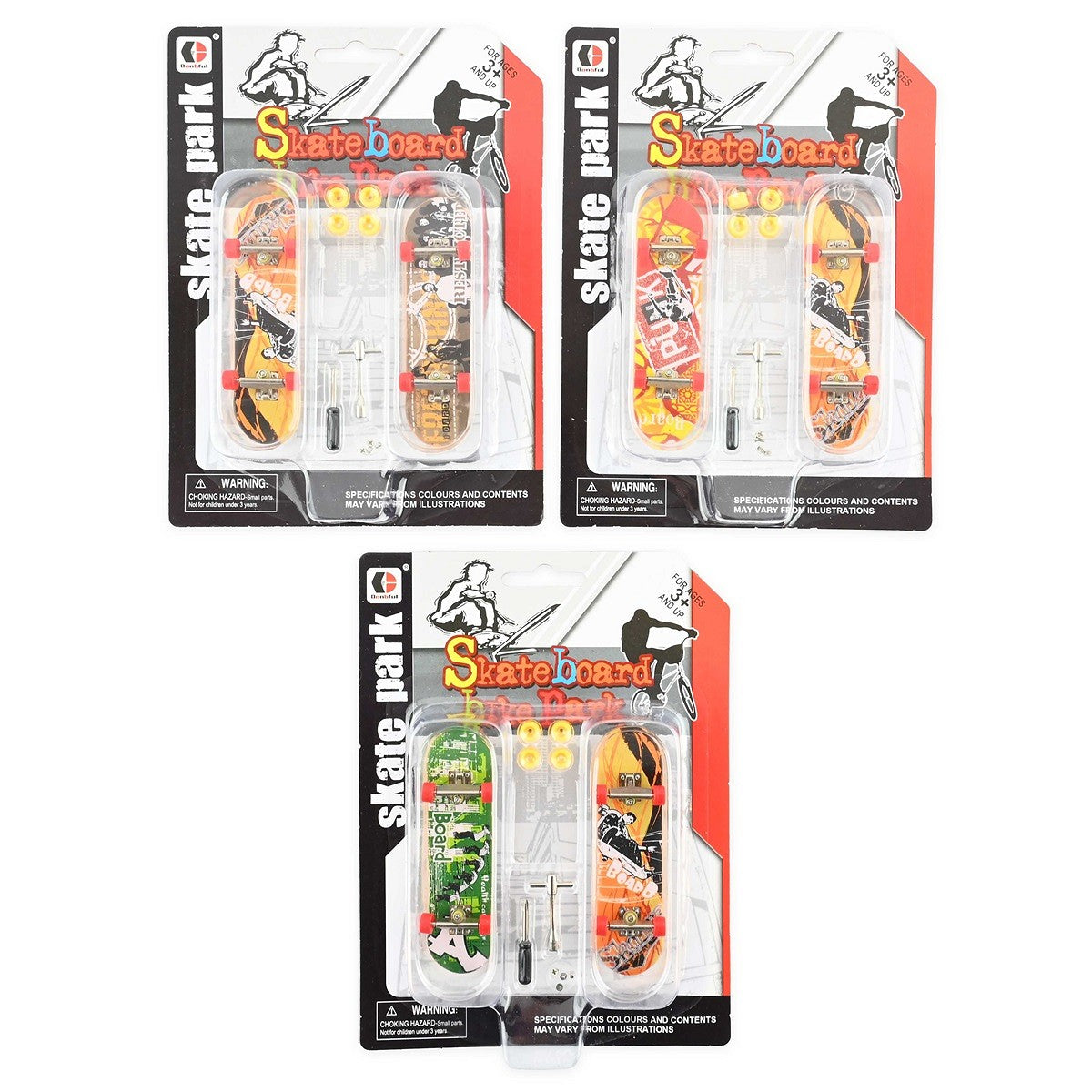 Finger Skateboard 3ass 9cm
