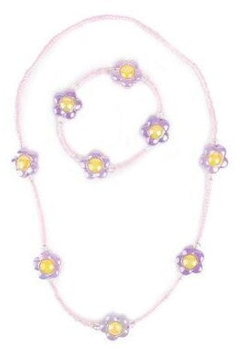 Daisies Necklace & Bracelet Set 2 stk.