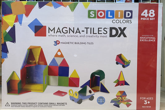 Magna Tiles 48 dele solide Farver