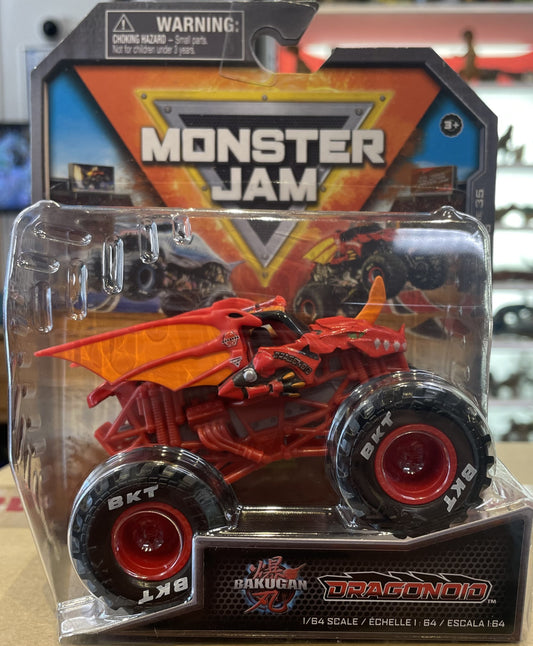 Monster Jam 1:64 Single Pack - Bakugan Dragonoid