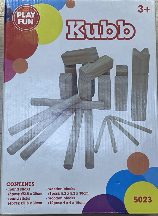 Play Fun Kongespil i træ