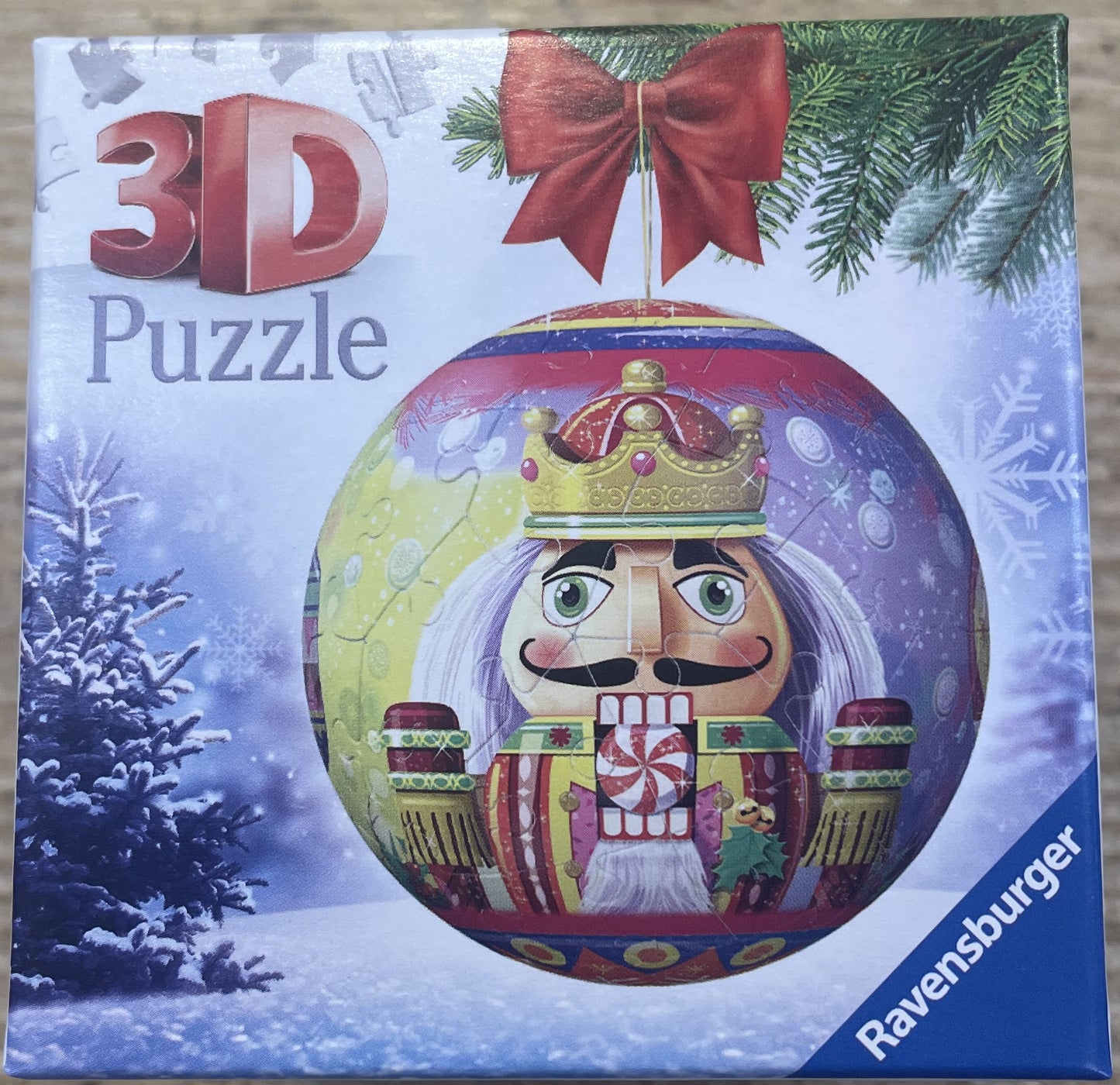 Ravensburger 3D: Jul - Nøddeknækkeren 54 Brikker