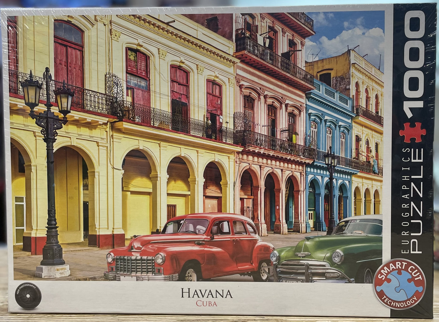 Eurographics Puslespil Havana Cuba Smart cut 1000 Brikker