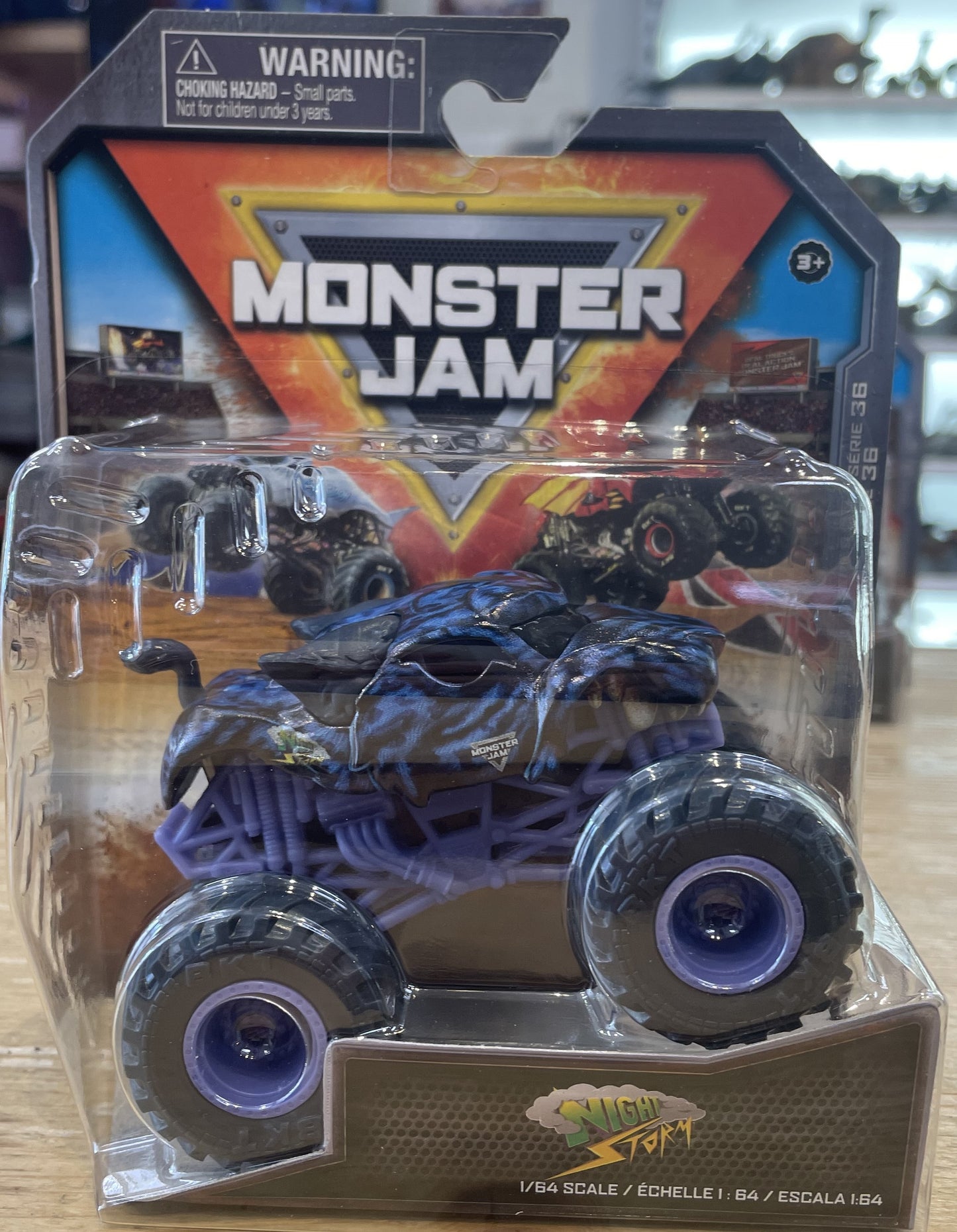 Monster Jam 1:64 Die-cast Night Story